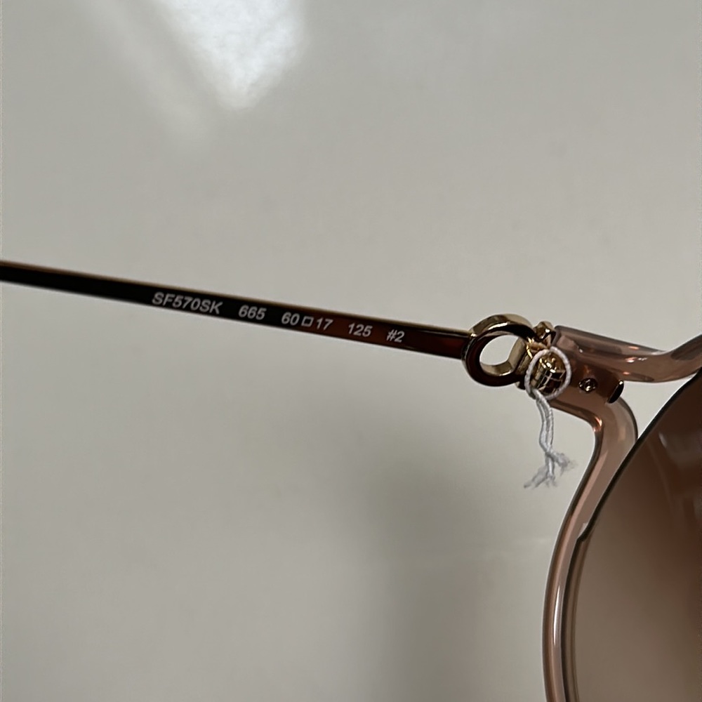 Salvatore Ferragamo Round Sunglasses - Picture 6 of 9